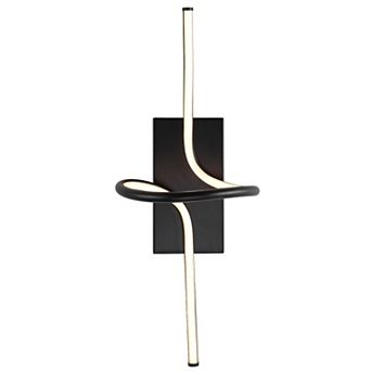 Sketch Minimalist Metal Integrated Led Vanity Light Sconce