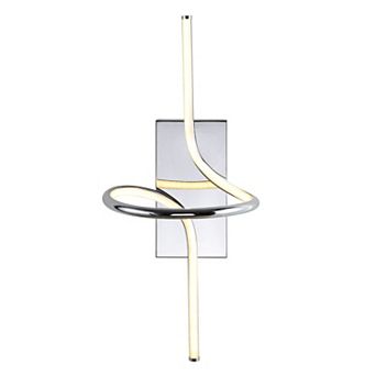 Sketch Minimalist Metal Integrated Led Vanity Light Sconce