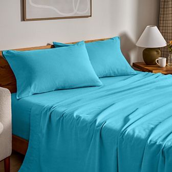 Bare Home 100% Cotton Flannel Sheet Set