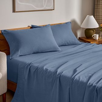 Bare Home 100% Cotton Flannel Sheet Set