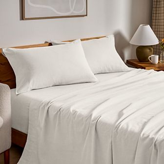 Bare Home 100% Cotton Flannel Sheet Set