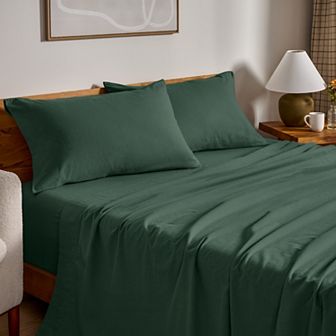 Bare Home 100% Cotton Flannel Sheet Set