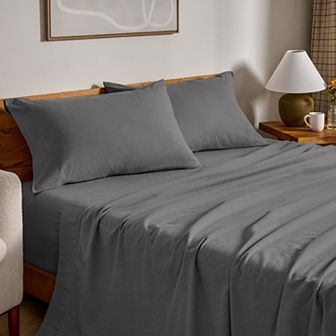 Bare Home 100% Cotton Flannel Sheet Set