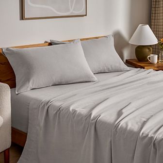 Bare Home 100% Cotton Flannel Sheet Set