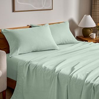 Bare Home 100% Cotton Flannel Sheet Set
