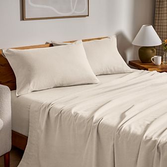Bare Home 100% Cotton Flannel Sheet Set