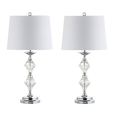 Madison Crystal Led Table Lamp (set Of 2)