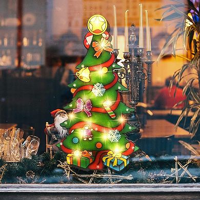 Alladinbox Prelit Christmas Decor, Indoor/outdoor Ornament - Christmas Tree