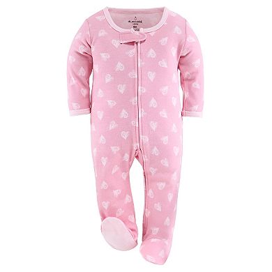 The Peanutshell Baby Sleep N Play Footed Pajamas For Boys Or Girls, 3 Pack