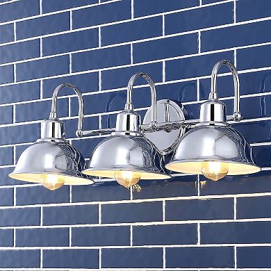 Frisco Farmhouse Industrial Iron Led Vanity