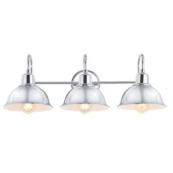 Frisco Farmhouse Industrial Iron Led Vanity