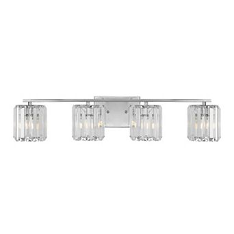 Coco Prism Vintage Metal/glass Classic Glam Led Vanity Light