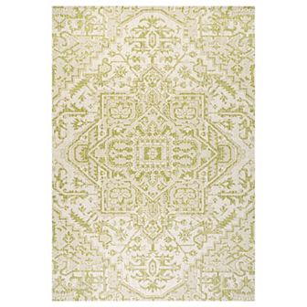 Estrella Bohemian Medallion Textured Weave Indoor/outdoor Area Rug