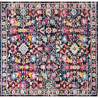 Alfombra Modern Boho Floral Area Rug