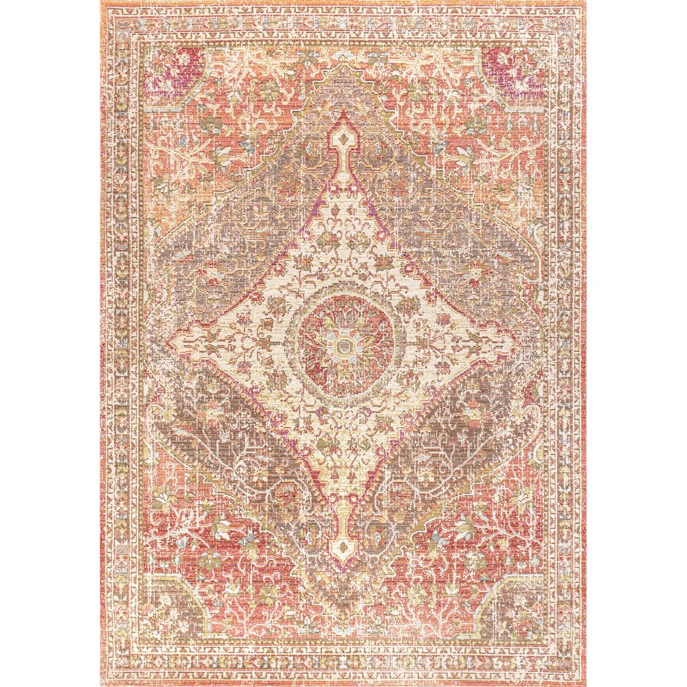 Petras Modern Ornate Medallion Area Rug