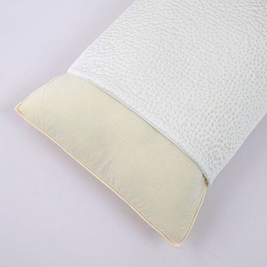 29"x17" (6 pcs/box) White Superb Memory Foam Cooling Bed Pillows with Washable Case