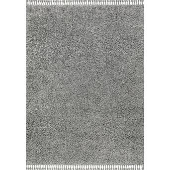 Mercer Shag Plush Tassel Area Rug