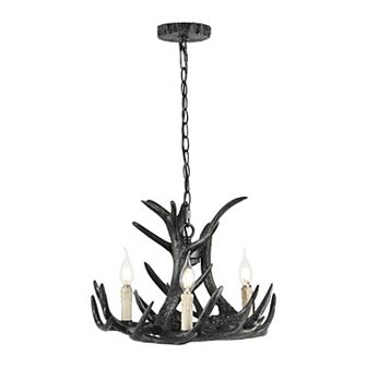 Eldora Adjustable Resin Antler Led Chandelier