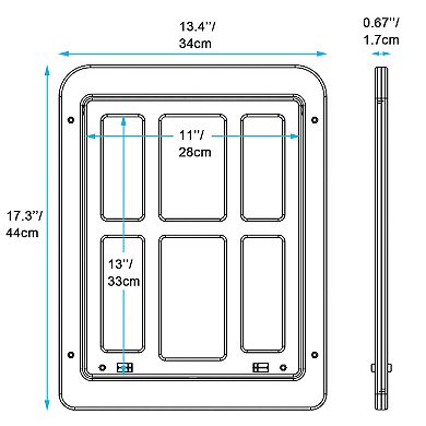 Lockable Pet Screen Door Magnetic Self-Closing Screen Door with Locking Function