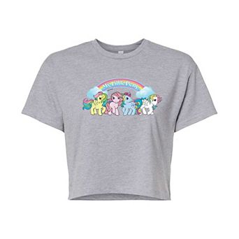 Juniors' My Little Pony Retro Cropped Tee
