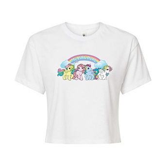 Juniors' My Little Pony Retro Cropped Tee