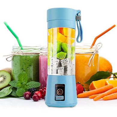 Portable Juicer Blender Usb Rechargeable Juicer Cup With 6 Blades