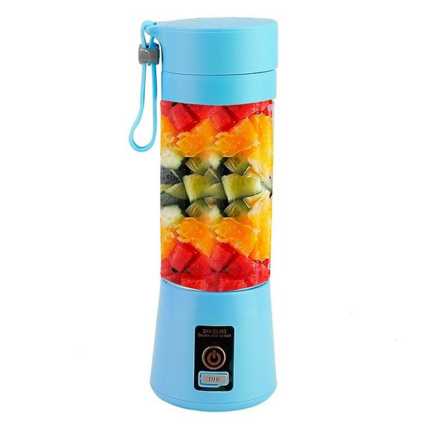 Portable Juicer Blender Usb Rechargeable Juicer Cup With 6 Blades
