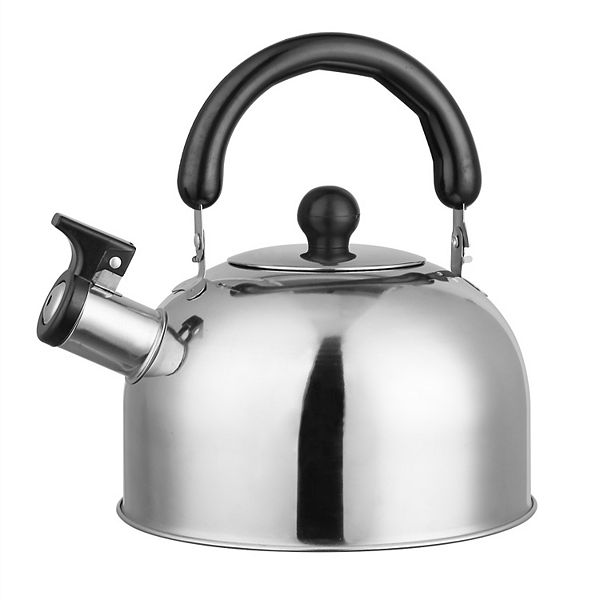 Silver, 2.1quarts, Stainless Steel Whistling Tea Kettle