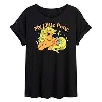 Juniors' My Little Pony Applejack Oversized Tee
