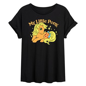 Juniors' My Little Pony Applejack Oversized Tee