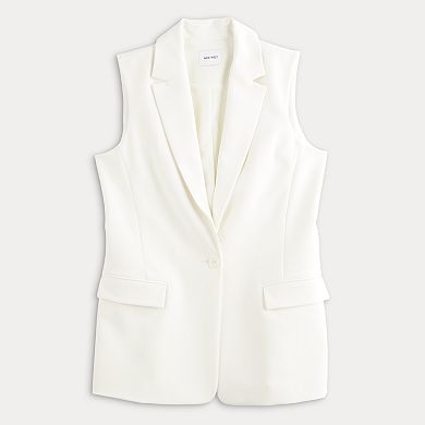 Women's Nine West Single Button Vest