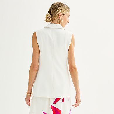 Women's Nine West Single Button Vest