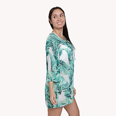 Women's Portocruz Lace Neck Tunic Swim Cover-Up