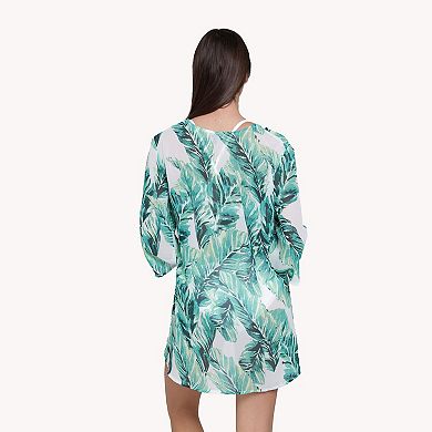 Women's Portocruz Lace Neck Tunic Swim Cover-Up