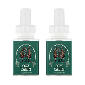 Disney's Mickey Mouse Cozy Christmas Cabin Dual Fragrance Refill Pack for Pura Smart Fragrance Diffuser