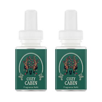 Disney's Mickey Mouse Cozy Christmas Cabin Dual Fragrance Refill Pack for Pura Smart Fragrance Diffuser