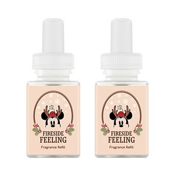 Disney Micky Mouse Christmas Fireside Feeling Dual Fragrance Refill Pack for Pura Smart Fragrance Diffuser