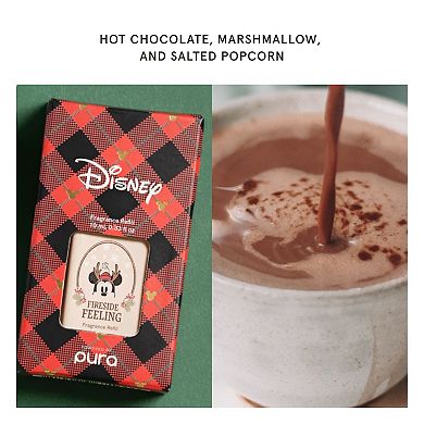Disney Micky Mouse Christmas Fireside Feeling Dual Fragrance Refill Pack for Pura Smart Fragrance Diffuser