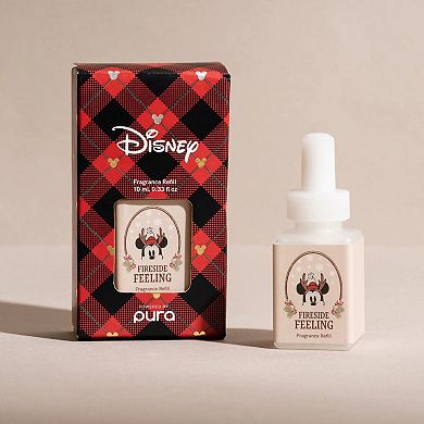 Disney Micky Mouse Christmas Fireside Feeling Dual Fragrance Refill Pack for Pura Smart Fragrance Diffuser
