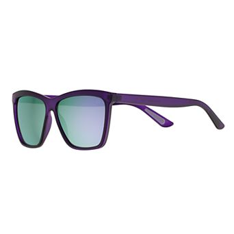 Women's Tek Gear® 57mm Medium Plastic Cateye Polarized Sunglasses