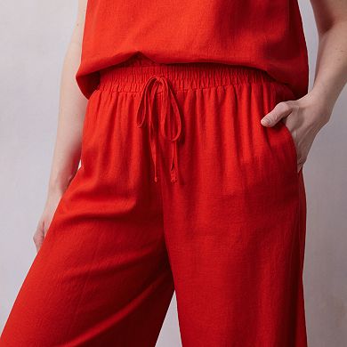 Petite LC Lauren Conrad Pull-On Soft Pants
