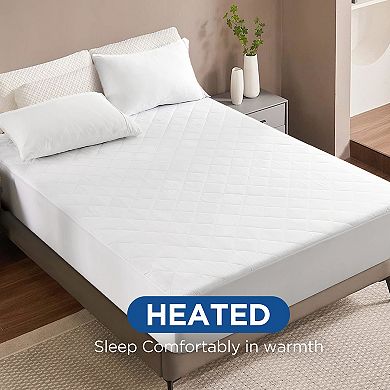 Sealy Heated Cotton Mattress Pad
