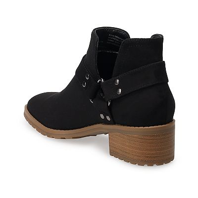 Sonoma black ankle boots deals