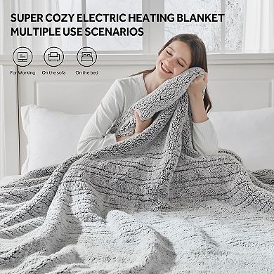 Sealy Solis Sherpa Electric Blanket