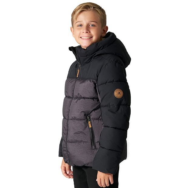 Boys 4-20 ZeroXposur Avalanche Fleece Lined Hooded Puffer Jacket
