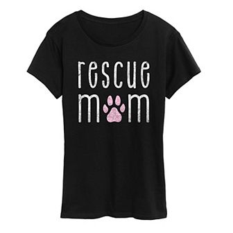 Women's Rescue Mom Graphic Tee