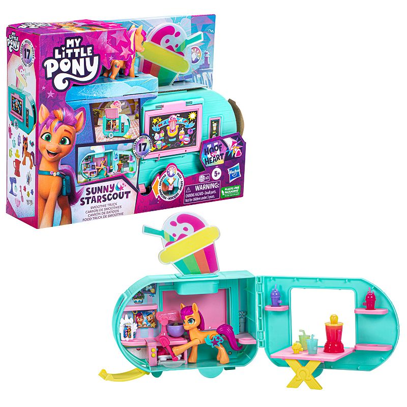 EAN 5010996101730 product image for My Little Pony Sunny Starscout Smoothie Truck Playset, Multi | upcitemdb.com