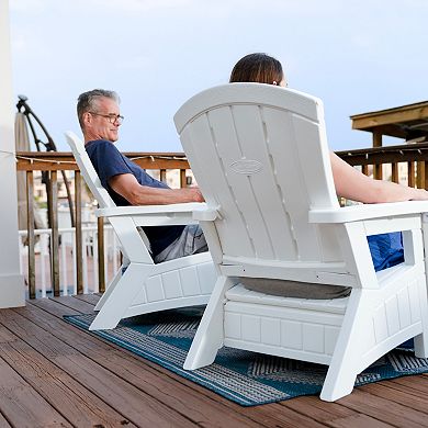 Suncast Adirondack Chair with Storage