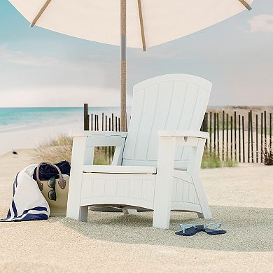 Suncast Adirondack Chair with Storage