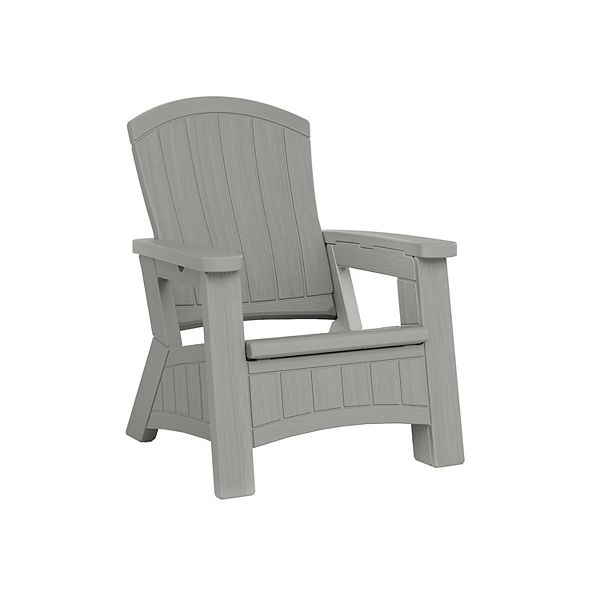 Suncast Adirondack Chair with Storage